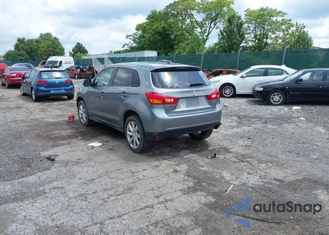 2013 Mitsubishi Outlander Sport Es из США, поврежденный, VIN 4A4AR3AU0DE010719